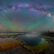 Illustration for article titled The Milky Way Over Yellowstone is Impossibly Beautiful